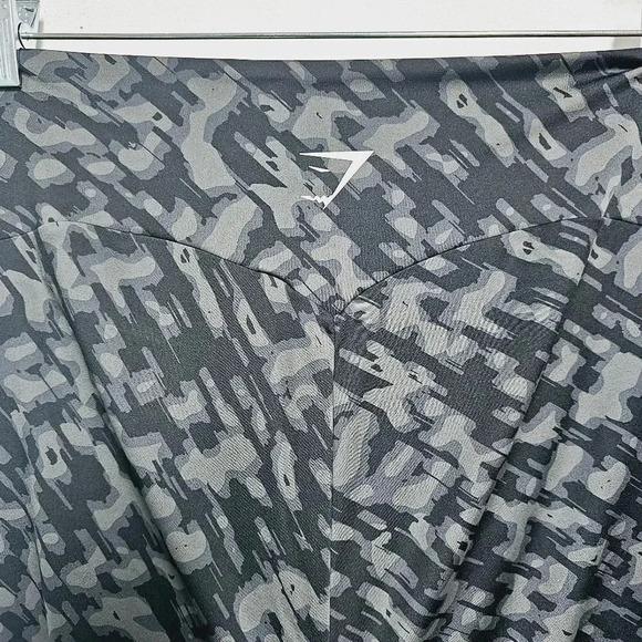 GymShark grey print leggings m/l - Picture 2 of 9